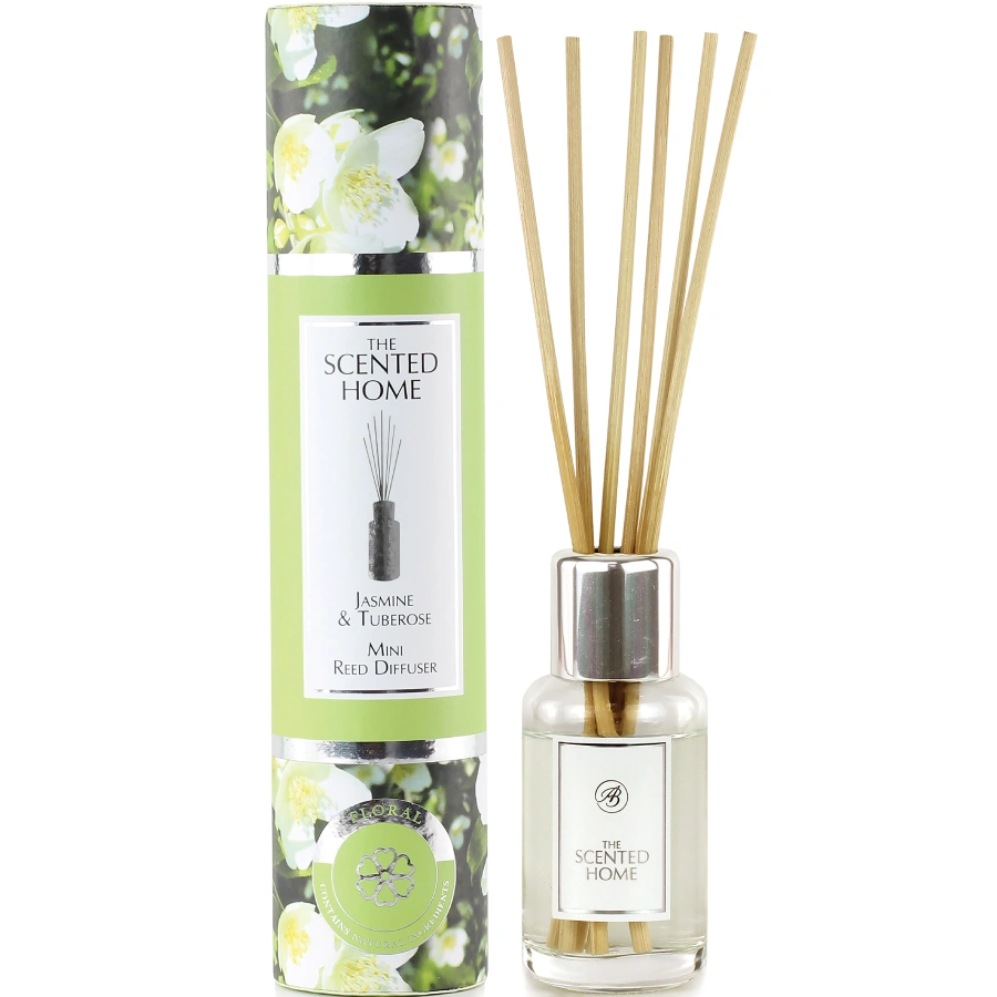 The Scented Home - Mini Reed Diffuser - Jasmine & Tuberose