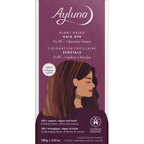 Ayluna Plant Based Hair Dye - Chocolate Brown Plant Based Hair Dye - Chocolate Brown