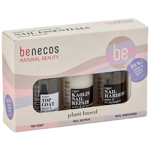 Benecos Nail Essentials Nail Polish Set Nail Essentials Nail Polish Set