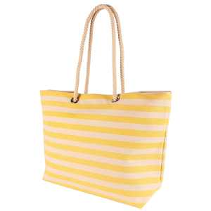 Nicola Spring Striped Canvas Tote Beach Bag Striped Canvas Tote Beach Bag