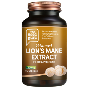 The Good Guru Advanced Lion's Mane Mushroom Extract Advanced Lion's Mane Mushroom Extract