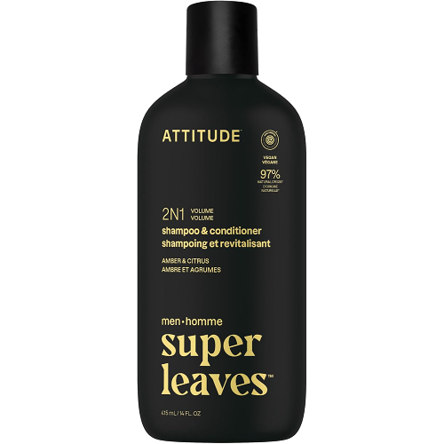 Men's Super Leaves Volume 2 in 1 Shampoo & Conditioner