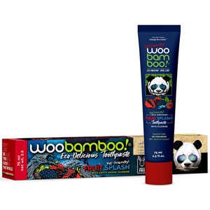 Woobamboo Fruit Splash Fluoride Toothpaste Fruit Splash Fluoride Toothpaste